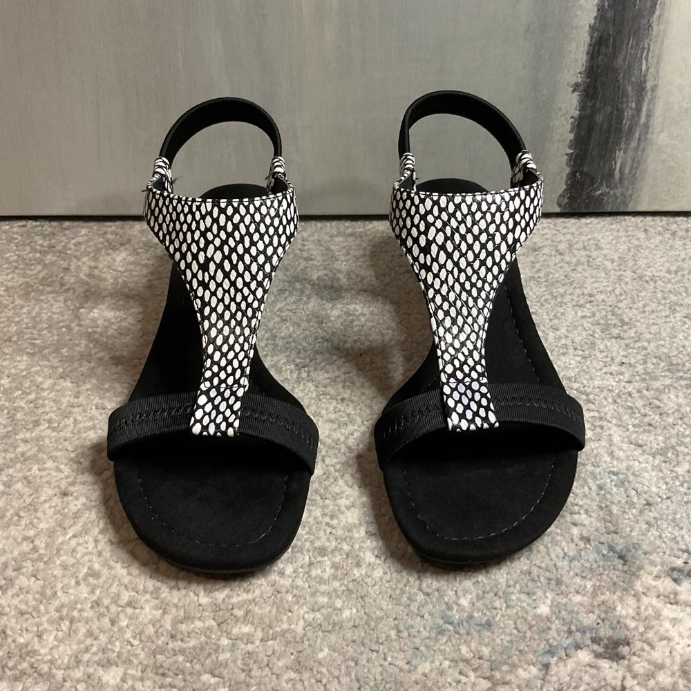 Alfani Step 'N Flex Vacanzaa Wedge Sandals - Spotted Snake (NIB) - Picture 3 of 15